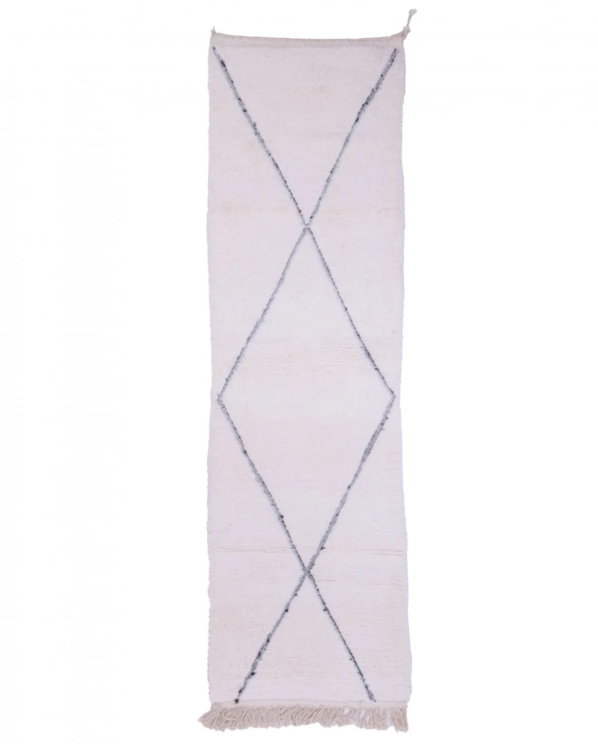 Tapete Kilim Marroquino Beni Ourain 290 x 80 cm