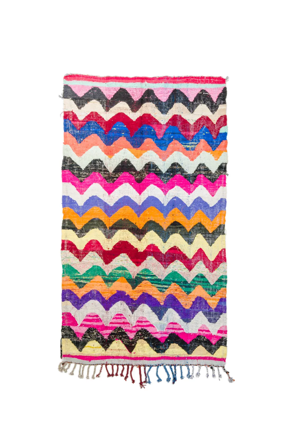 Tapete Berbere Marroquino Boucherouite 150 x 260 cm