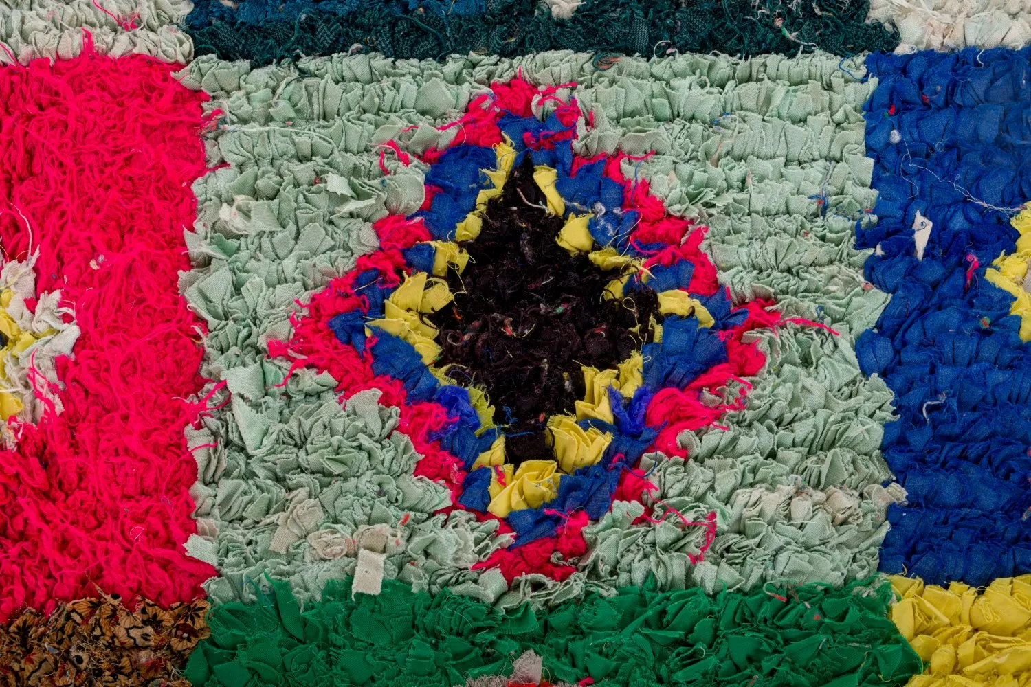 Tapete Berbere Marroquino Boucherouite 290 x 145 cm