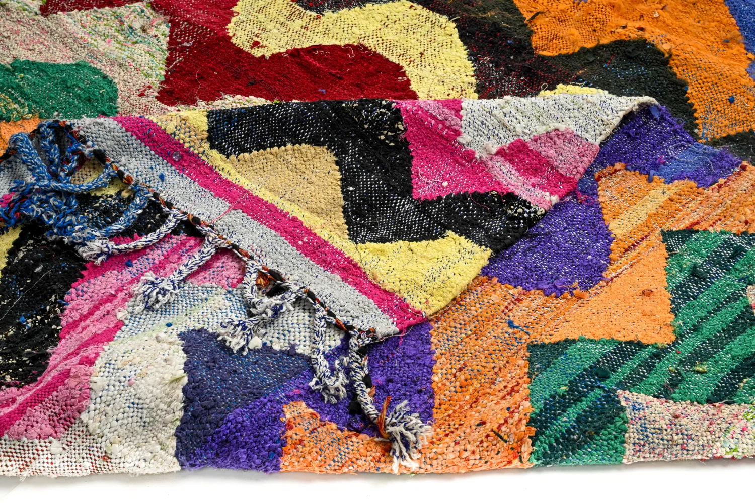 Tapete Berbere Marroquino Boucherouite 150 x 260 cm