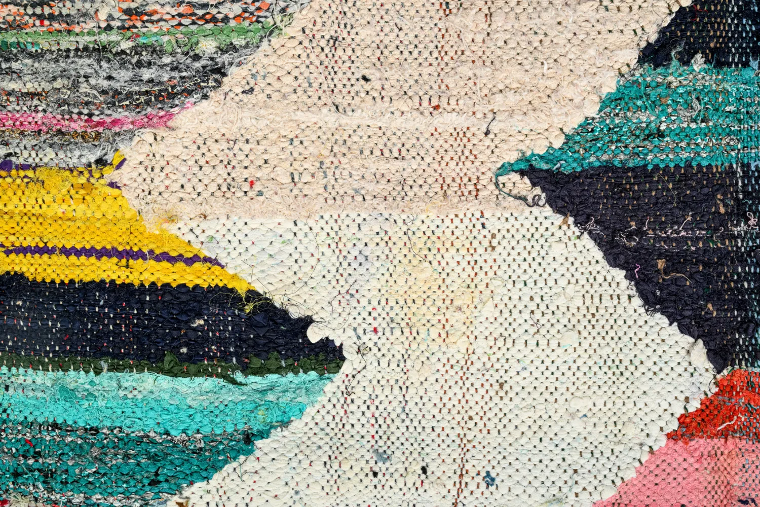 Tapete Berbere Marroquino Boucherouite 120 x 200 cm