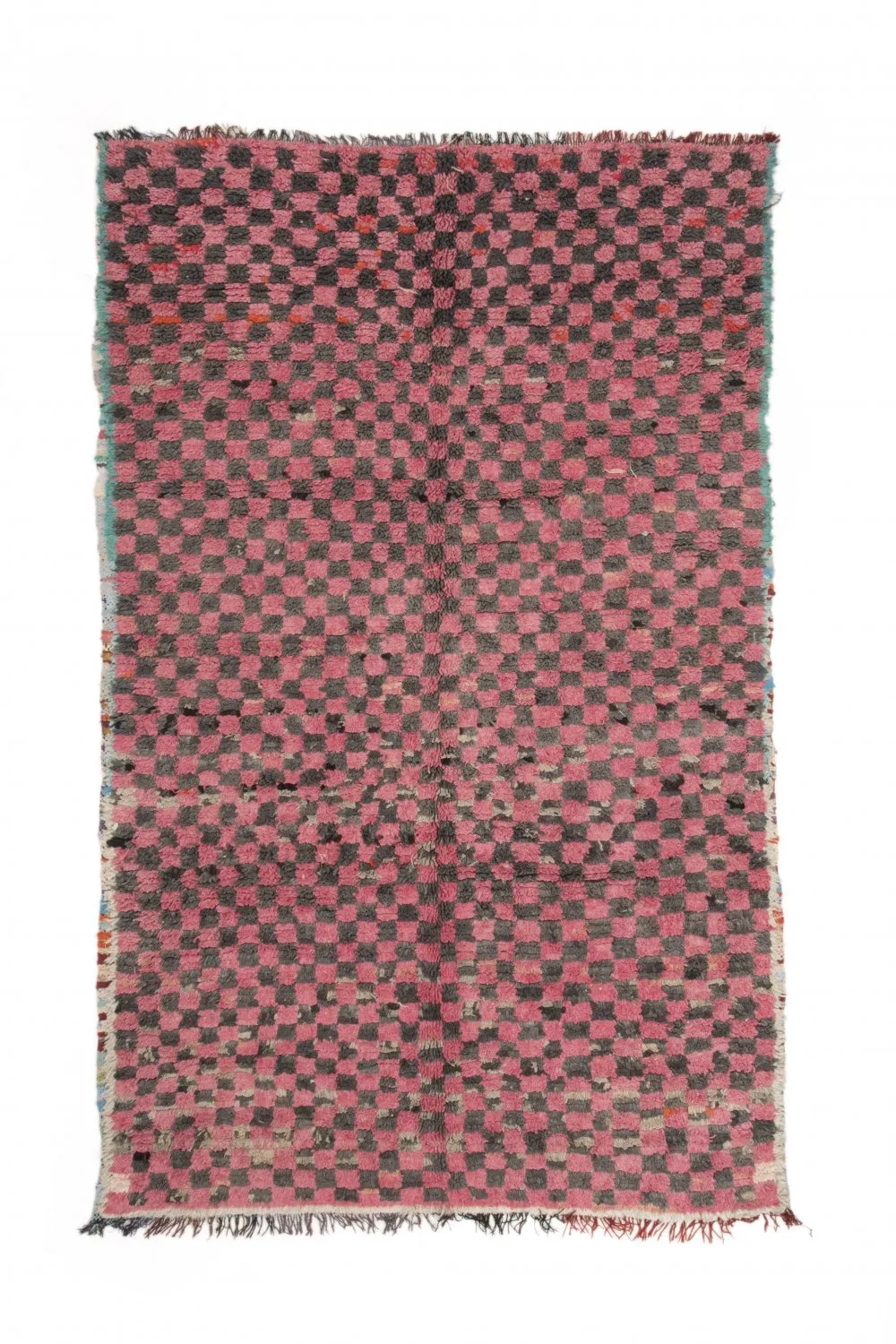 Tapete Berbere Marroquino Boucherouite 230 x 140 cm