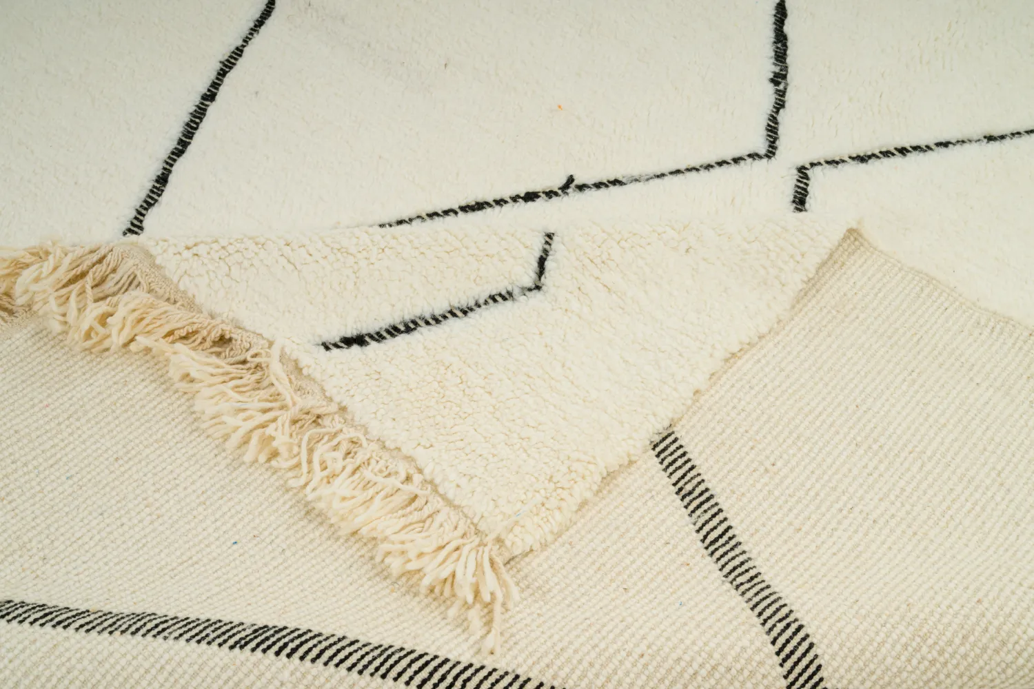 Tapete Kilim Marroquino Beni Ourain 200 x 290 cm