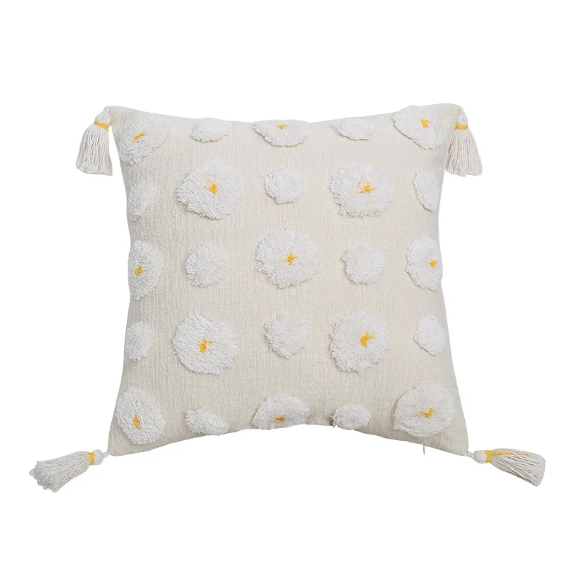 Capa de Almofada - Boho Flower (amarelo)