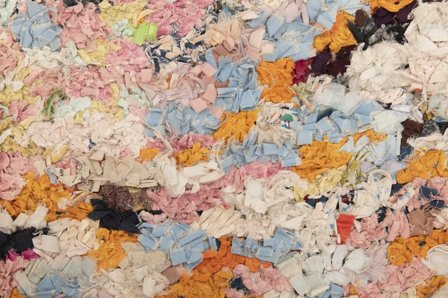 Tapete Berbere Marroquino Boucherouite 210 x 160 cm