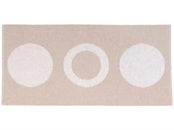 Plastmattor - Horredsmattan Circle (beige)