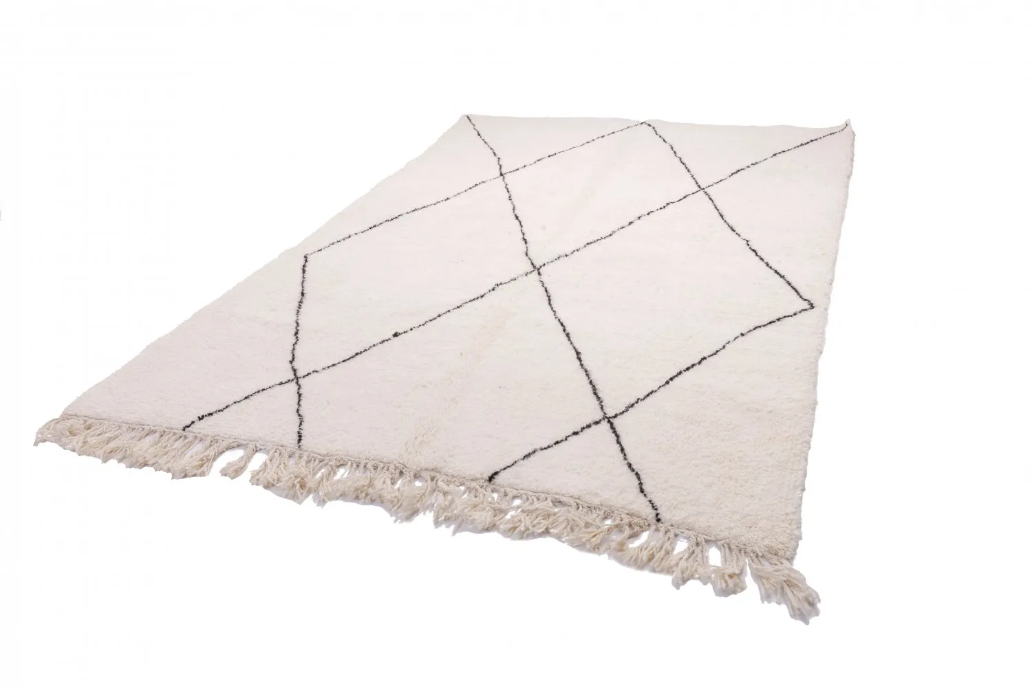 Tapete Kilim Marroquino Beni Ourain 295 x 200 cm