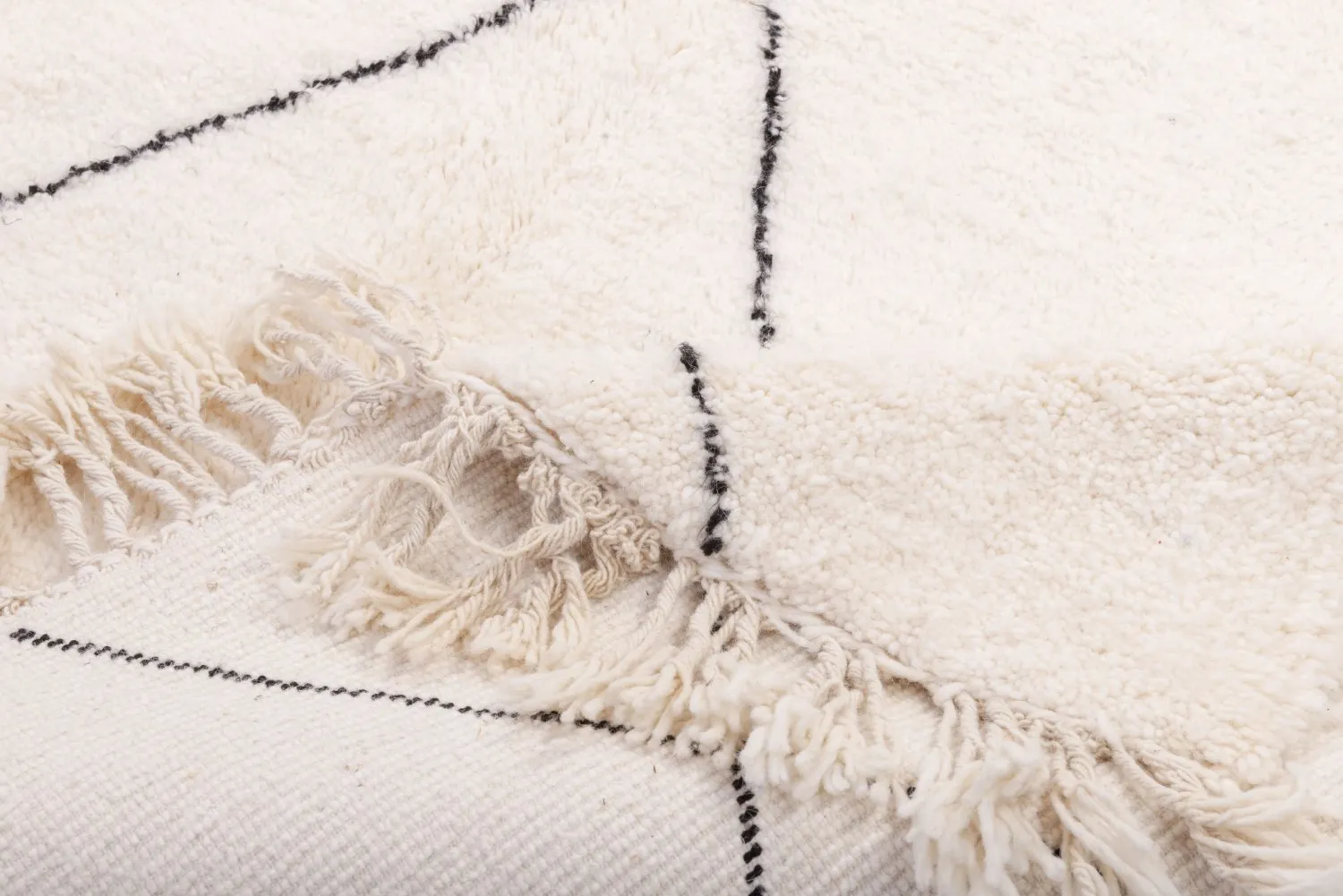 Tapete Kilim Marroquino Beni Ourain 295 x 200 cm