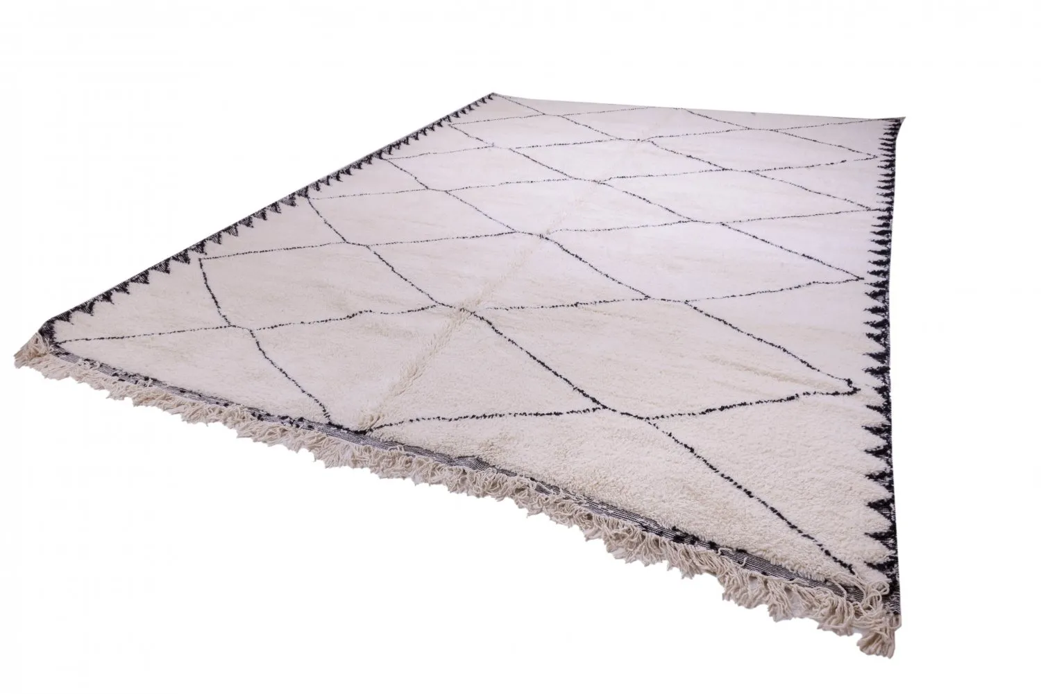 Tapete Kilim Marroquino Beni Ourain 405 x 310 cm