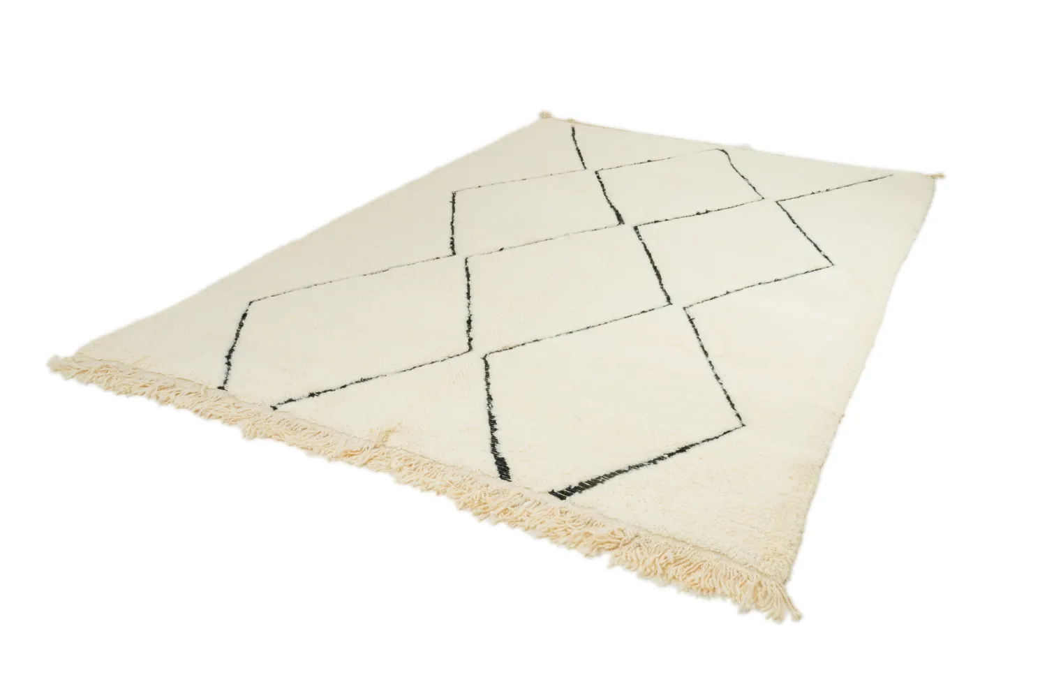 Tapete Kilim Marroquino Beni Ourain 205 x 290 cm