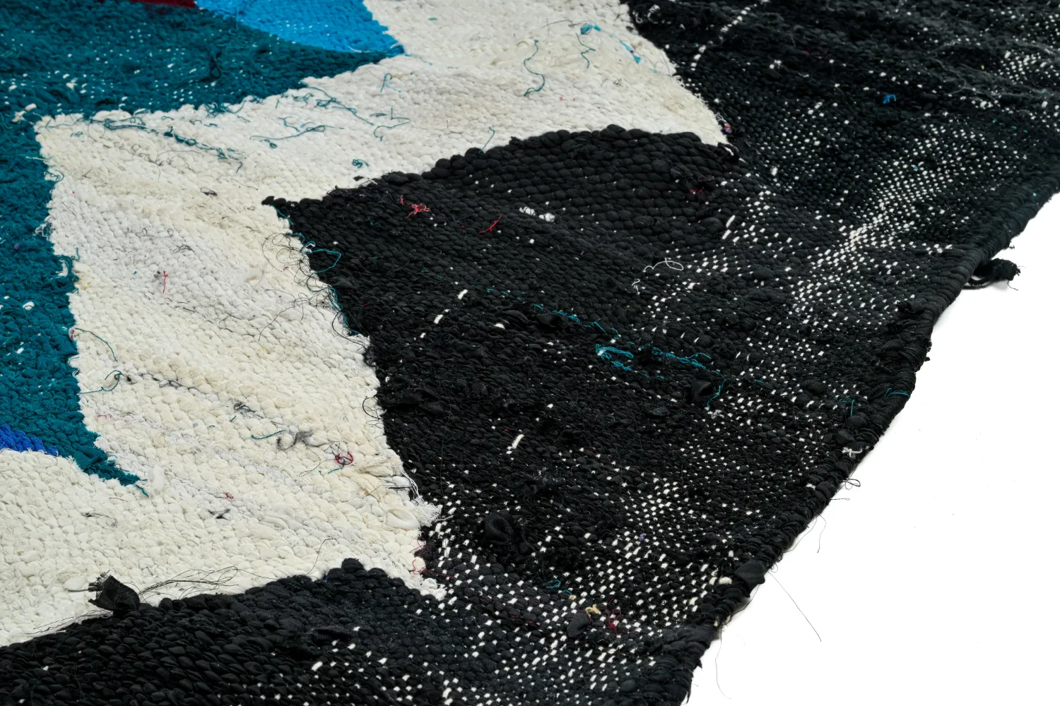 Tapete Berbere Marroquino Boucherouite 130 x 220 cm