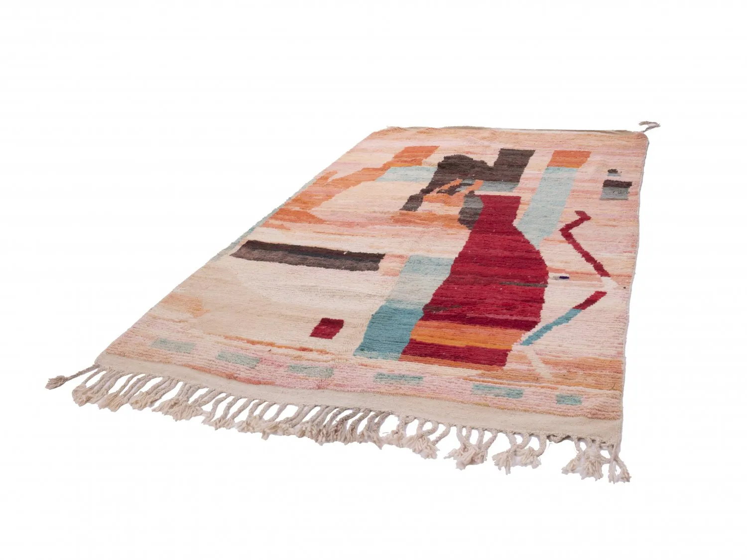Tapete Kilim Marroquino Azilal 300 x 200 cm