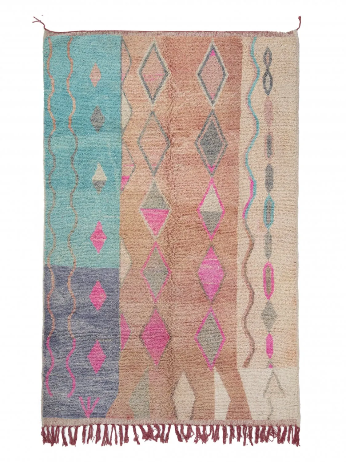 Tapete Kilim Marroquino Azilal 310 x 200 cm