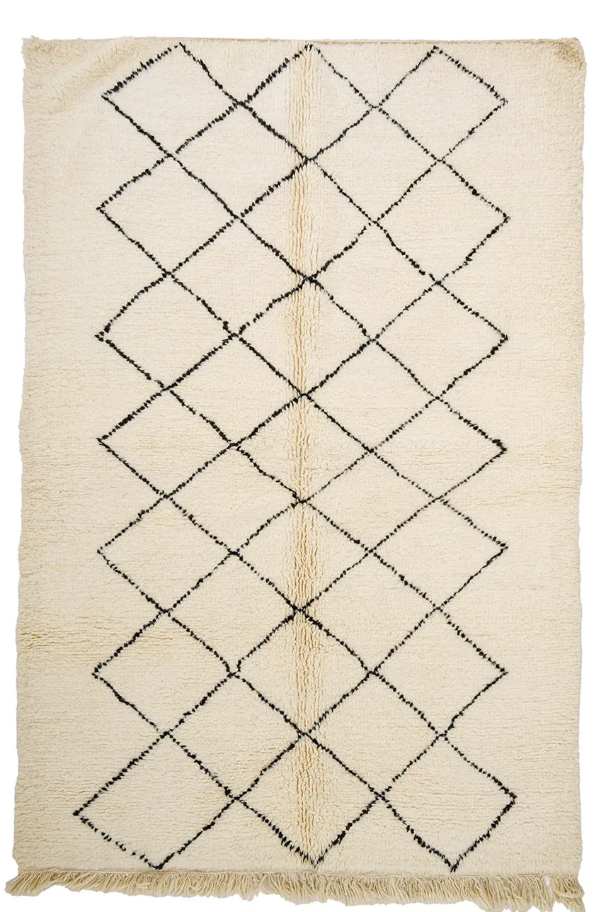 Tapete Kilim Marroquino Beni Ourain 170 x 260 cm