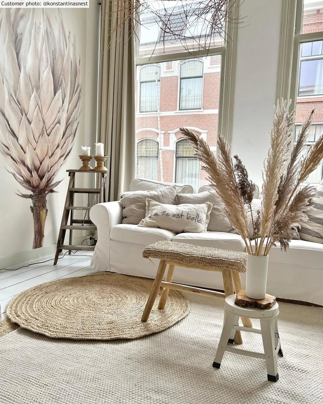 Tapete de lã - Coastal (creme)