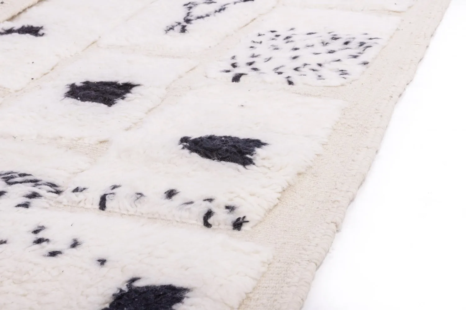 Tapete Kilim Marroquino Beni Ourain Especial 345 x 265 cm