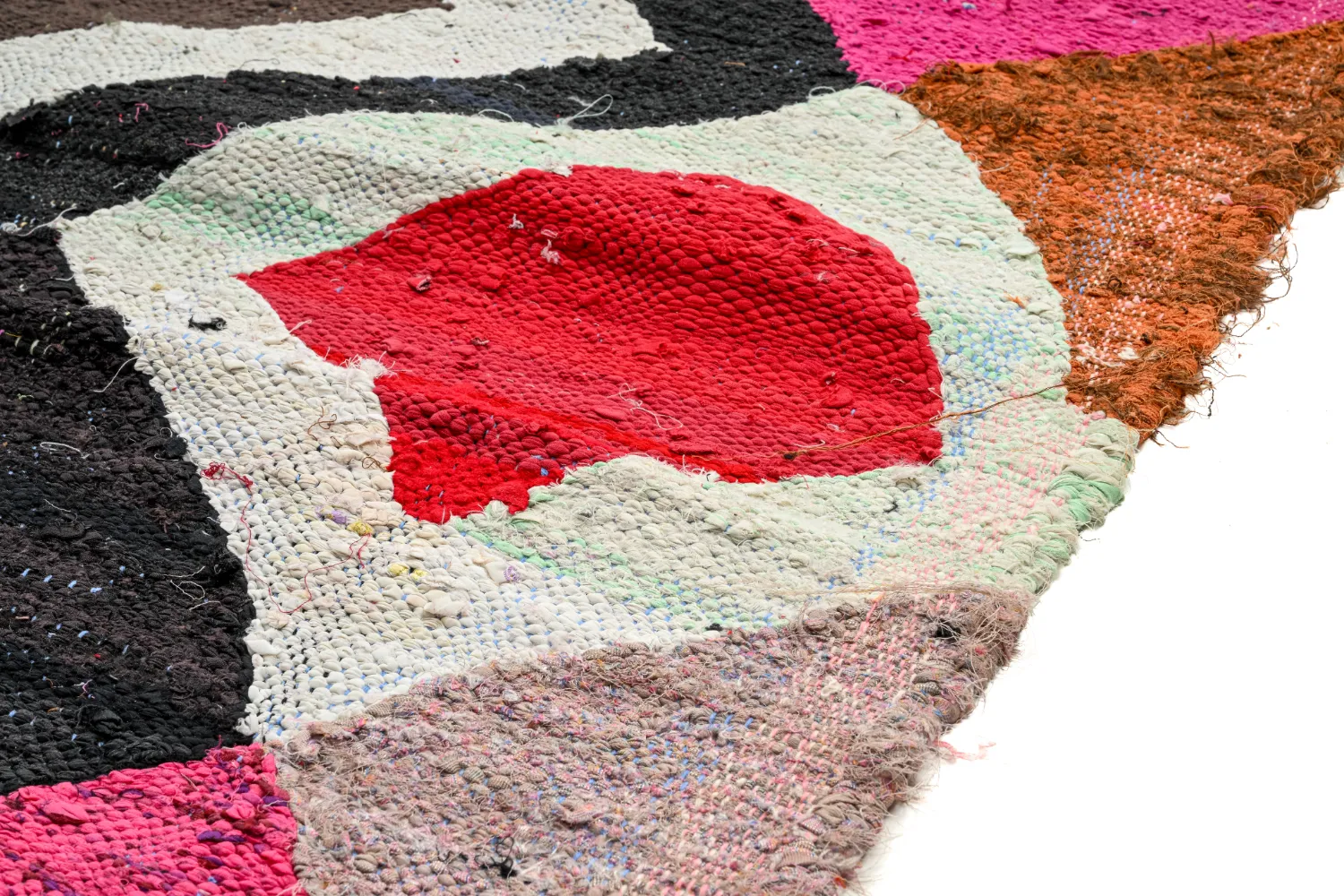 Tapete Berbere Marroquino Boucherouite 145 x 260 cm