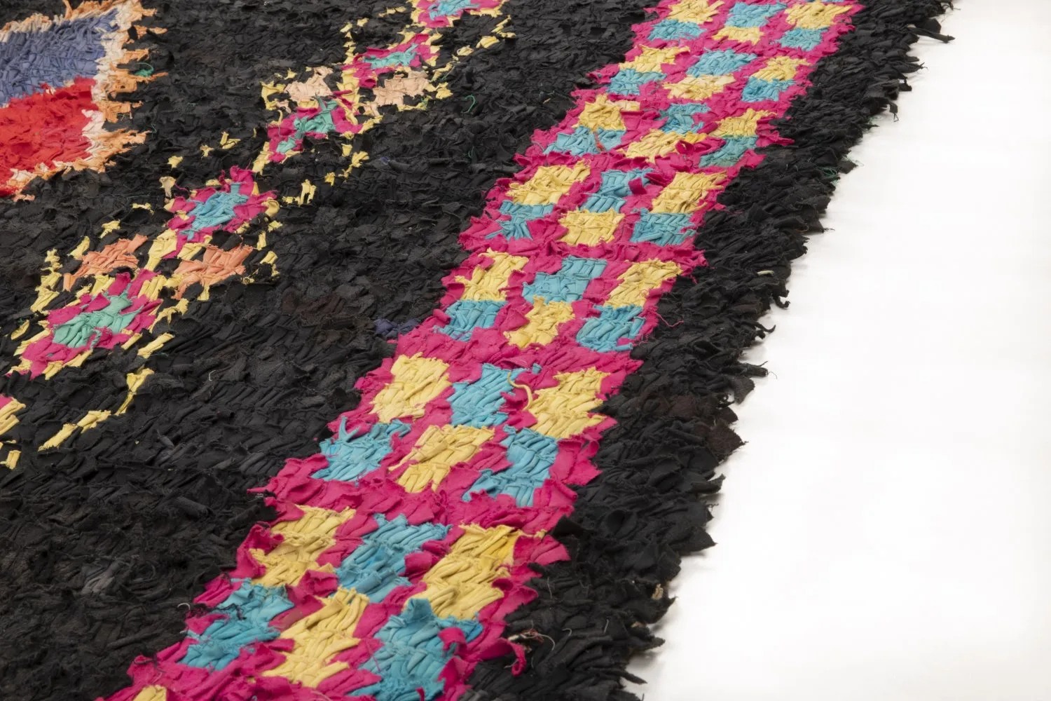 Tapete Berbere Marroquino Boucherouite 315 x 165 cm