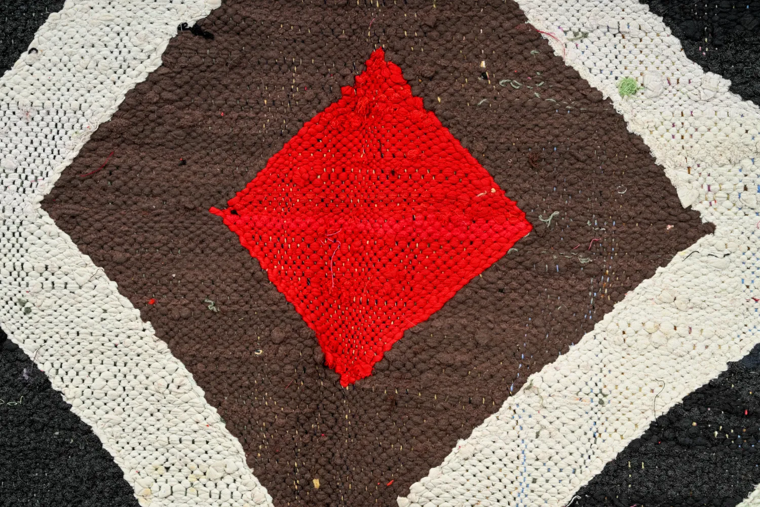 Tapete Berbere Marroquino Boucherouite 145 x 260 cm
