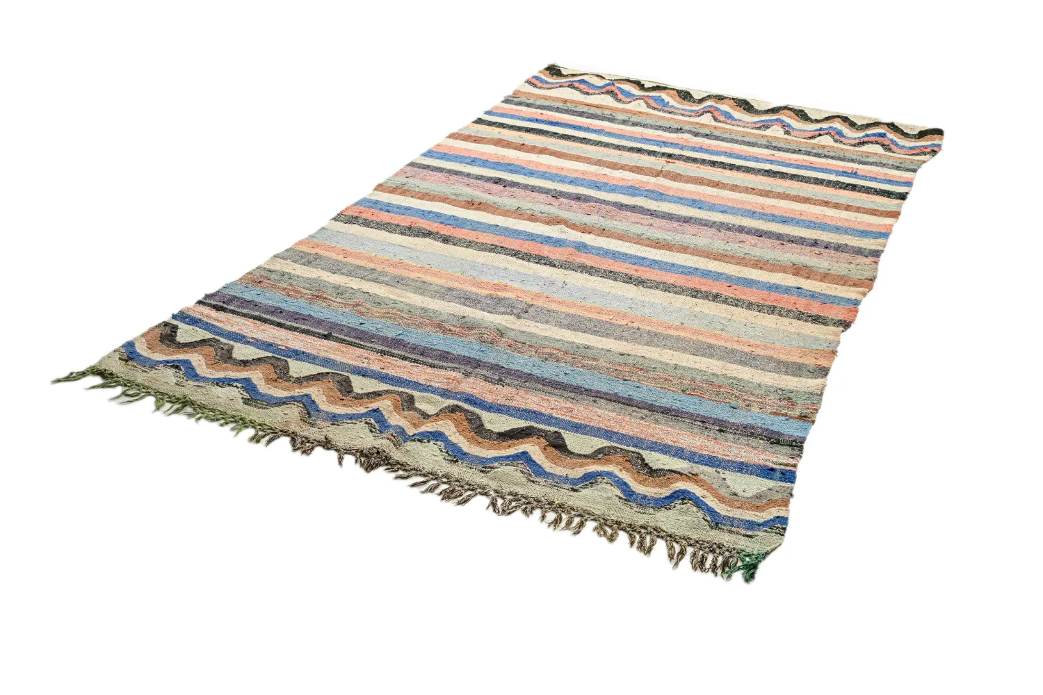 Tapete Berbere Marroquino Boucherouite 150 x 275 cm