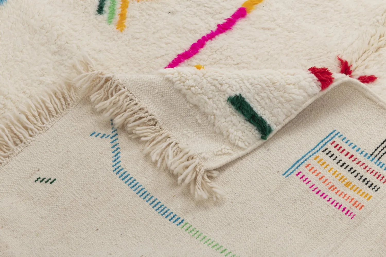 Tapete Kilim Marroquino Azilal 260 x 150 cm