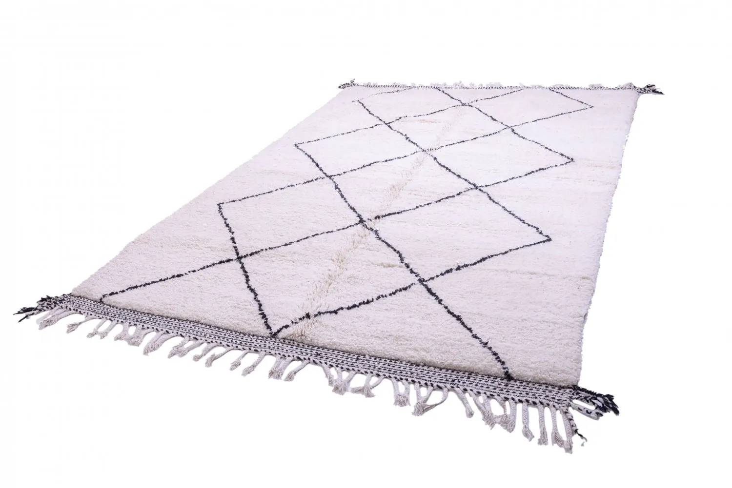 Tapete Kilim Marroquino Beni Ourain 315 x 210 cm