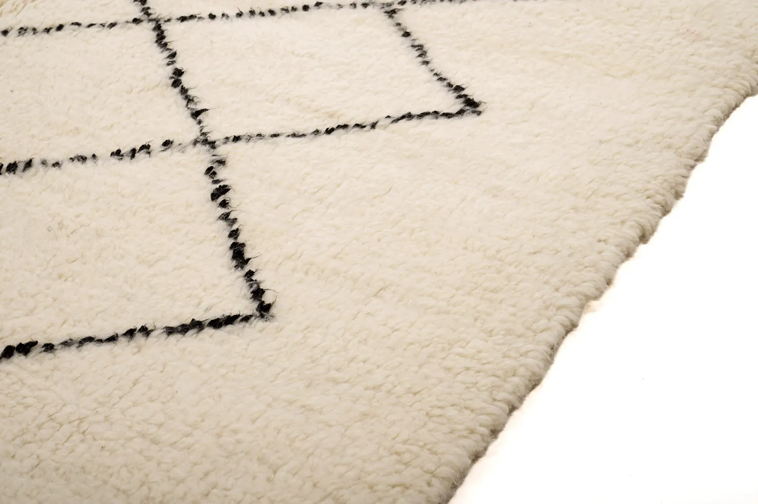 Tapete Kilim Marroquino Beni Ourain 170 x 260 cm