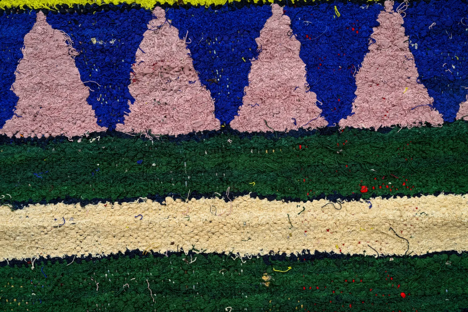 Tapete Berbere Marroquino Boucherouite 170 x 255 cm