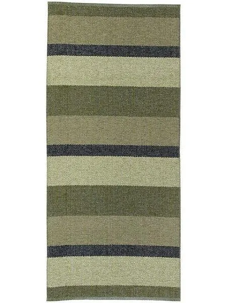 Tapetes de Plástico - Horredsmattan Block metallic (verde oliva)