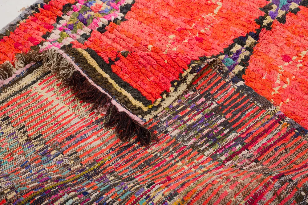 Tapete Berbere Marroquino Boucherouite 360 x 170 cm