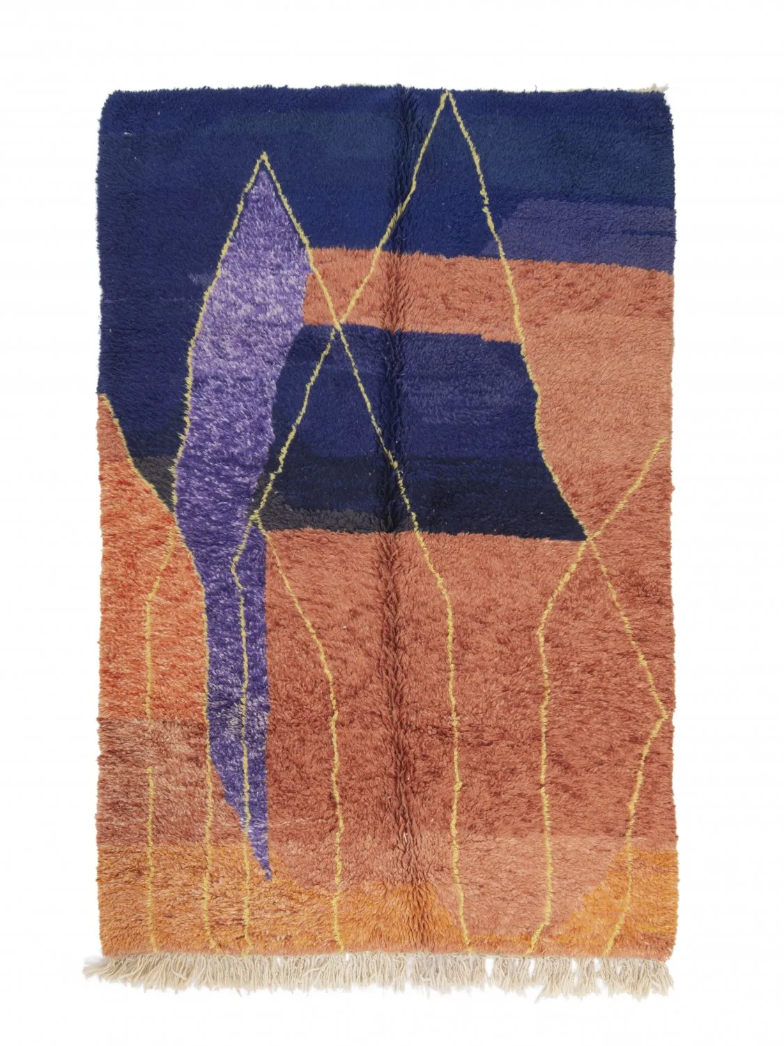 Tapete Kilim Marroquino Azilal 260 x 170 cm