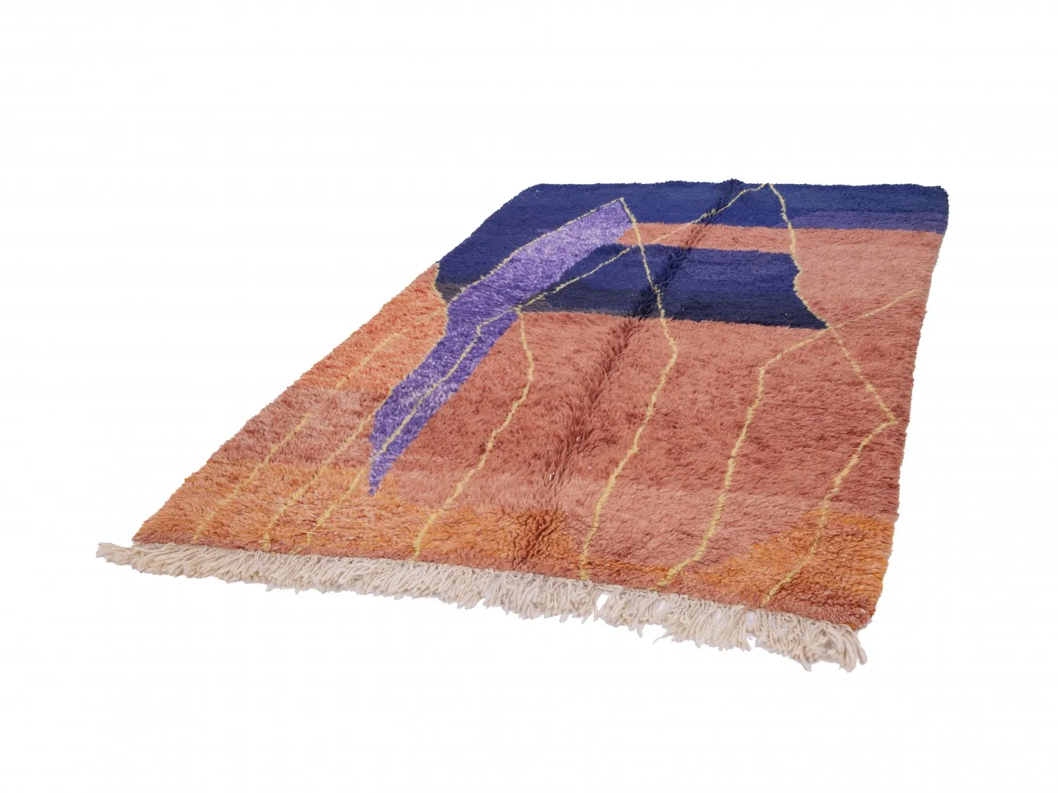 Tapete Kilim Marroquino Azilal 260 x 170 cm