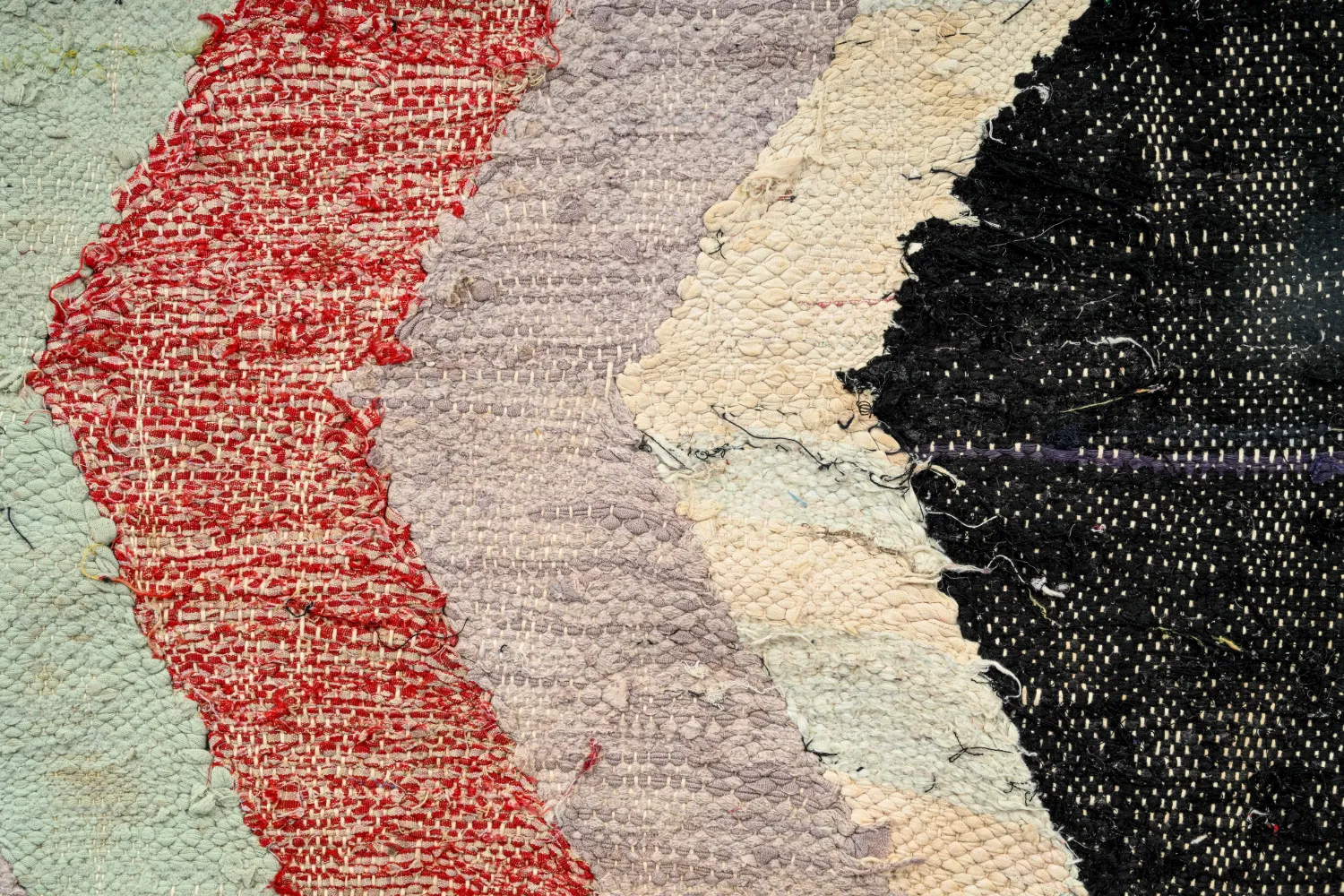 Tapete Berbere Marroquino Boucherouite 130 x 260 cm