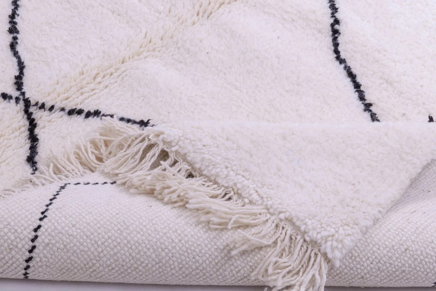 Tapete Kilim Marroquino Beni Ourain 315 x 195 cm