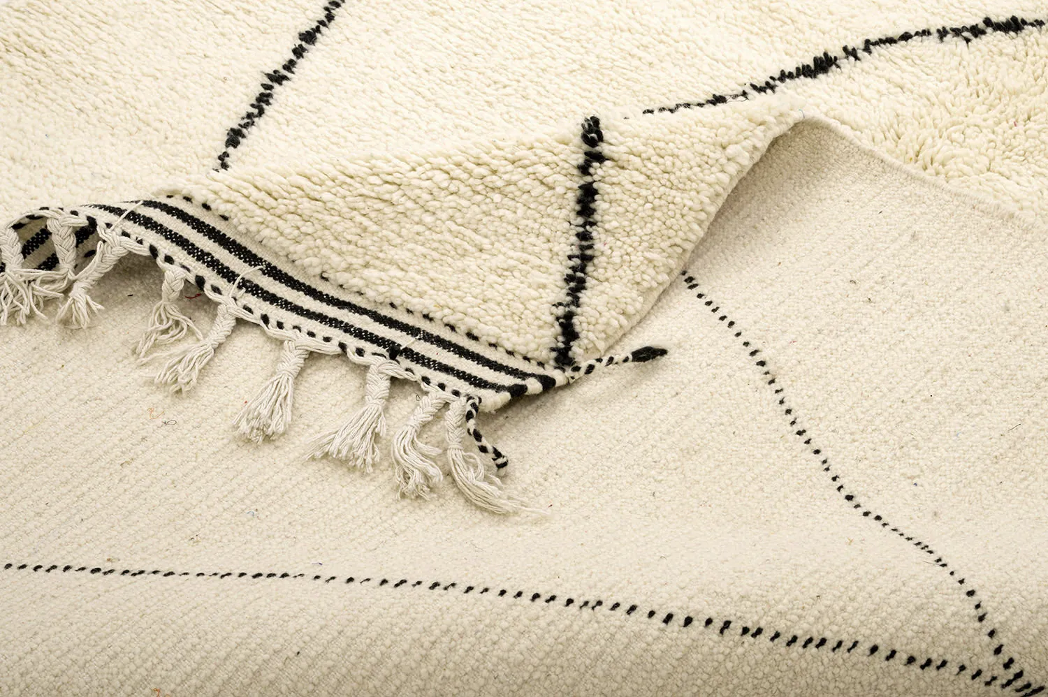 Tapete Kilim Marroquino Beni Ourain 155 x 270 cm