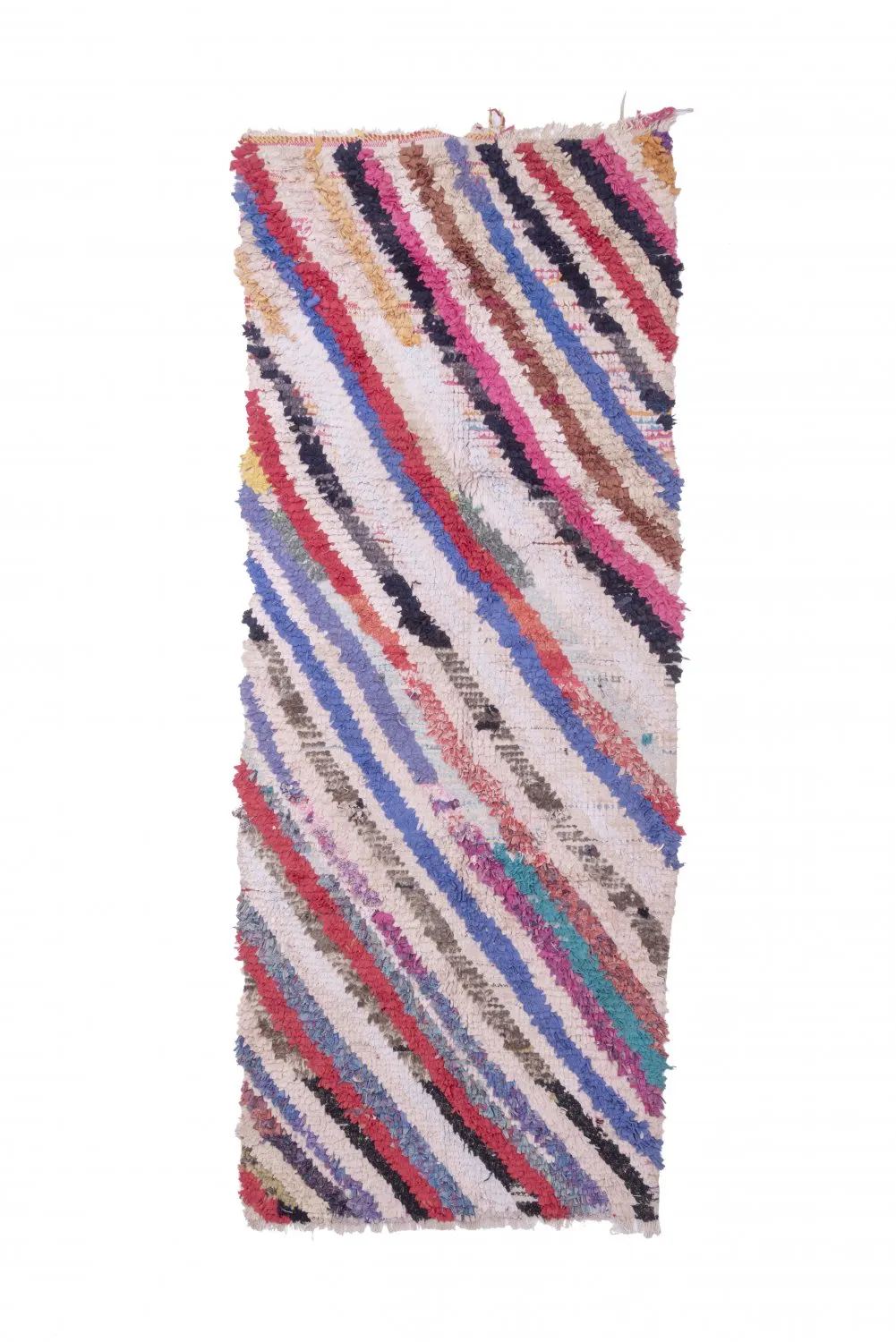 Tapete Berbere Marroquino Boucherouite 250 x 100 cm