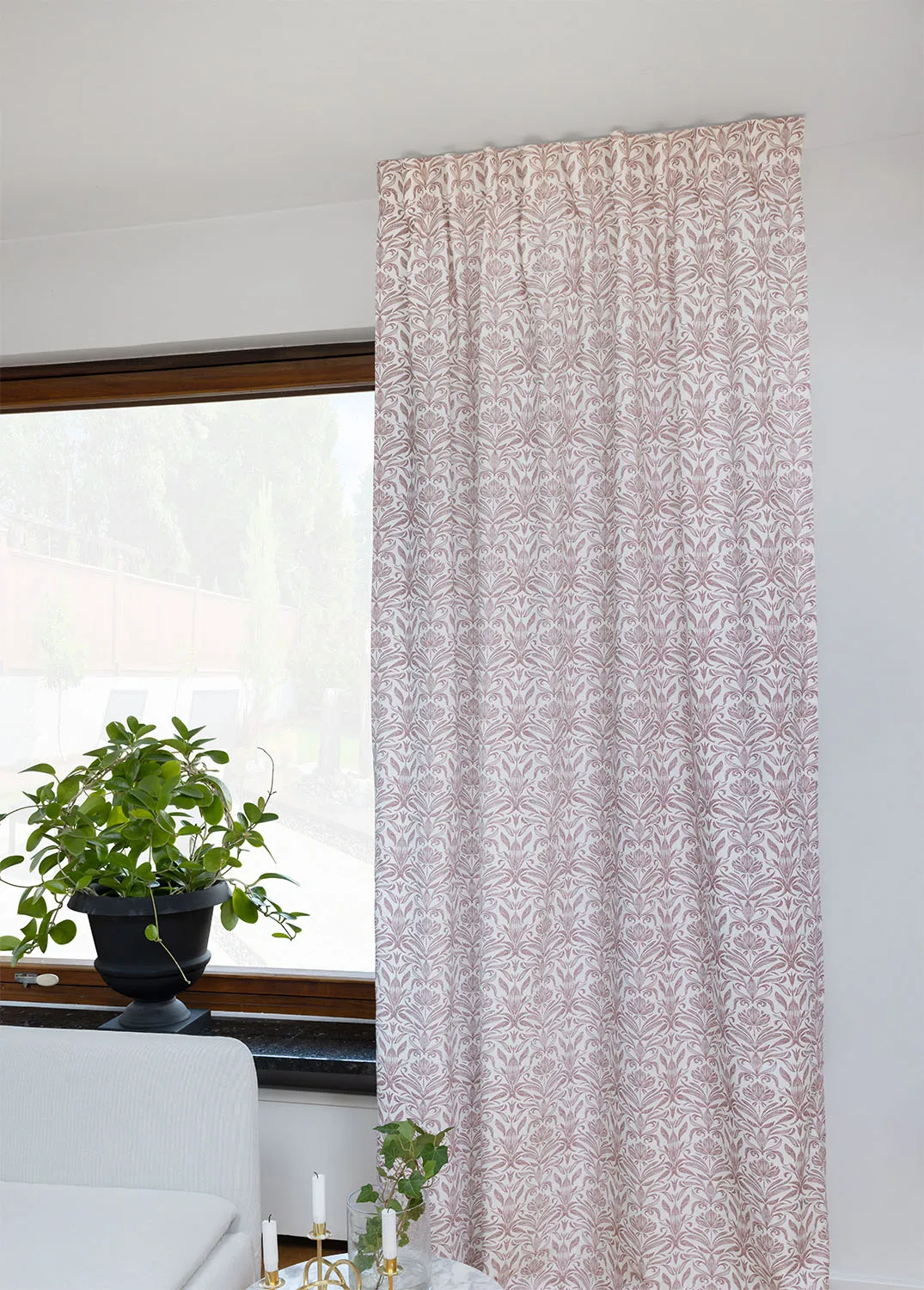 Cortinas - Cortina de algodão Viola (roxo)