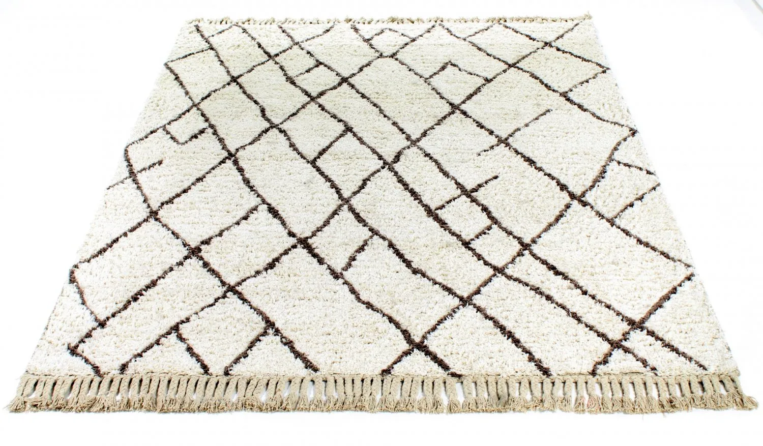 Tapete de algodão - Akira (branco)