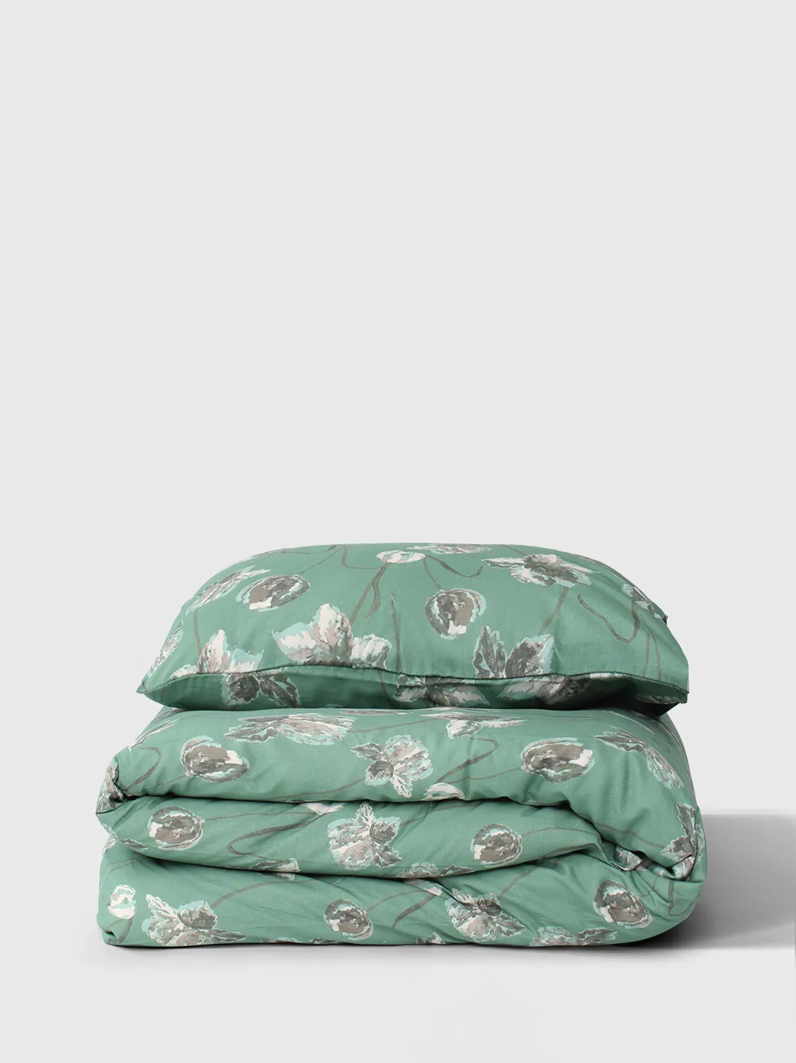 Conjunto de capa de edredão - Alegria (verde)