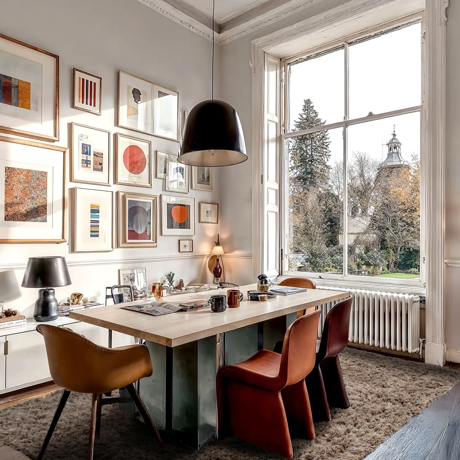 Tapete de lã - Aliste Wool Shaggy (marrom)