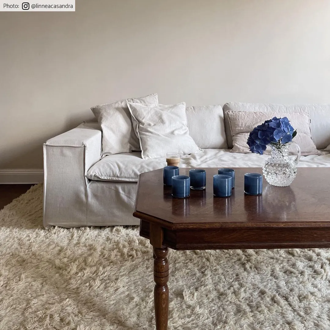 Tapete de lã - Aliste Wool Shaggy (alabaster gleam)