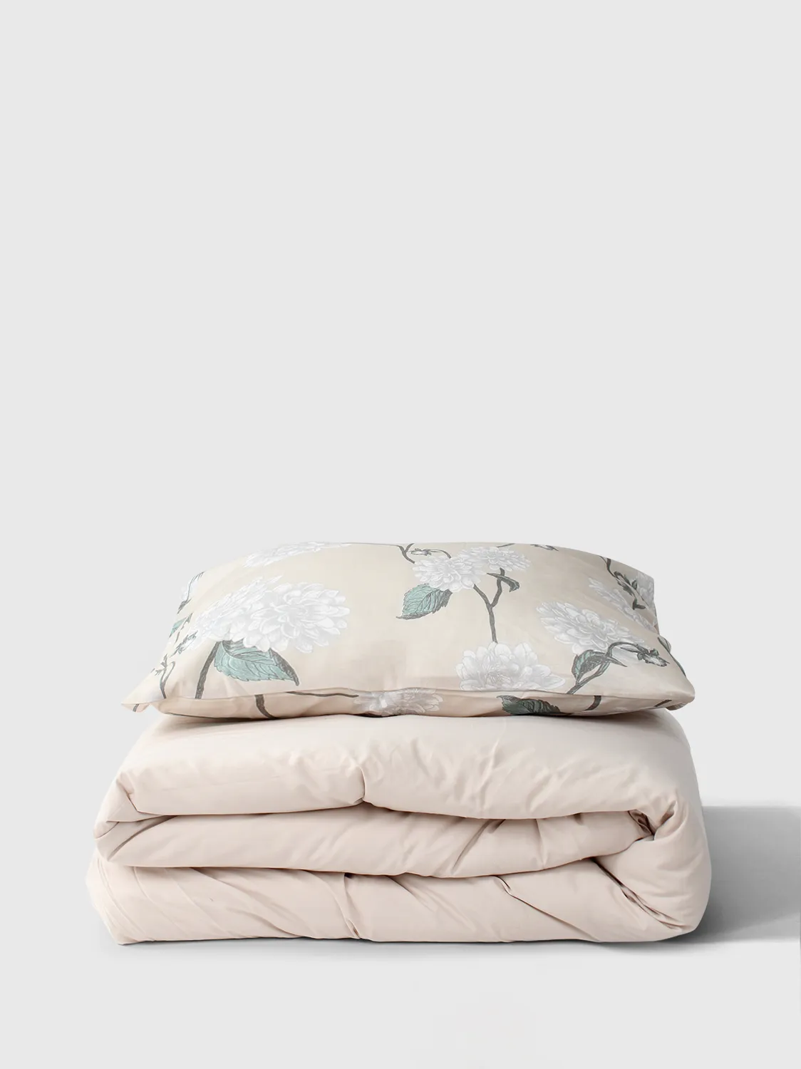 Conjunto de capa de edredão - Alyssa (bege/cinza)