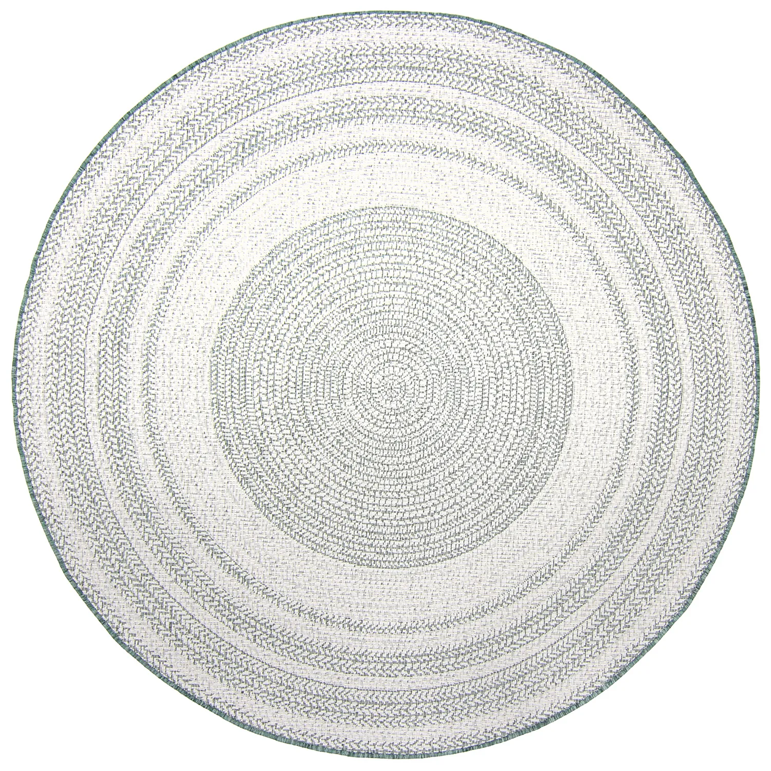 Tapete redondo - Indoor/Outdoor Angus (verde)