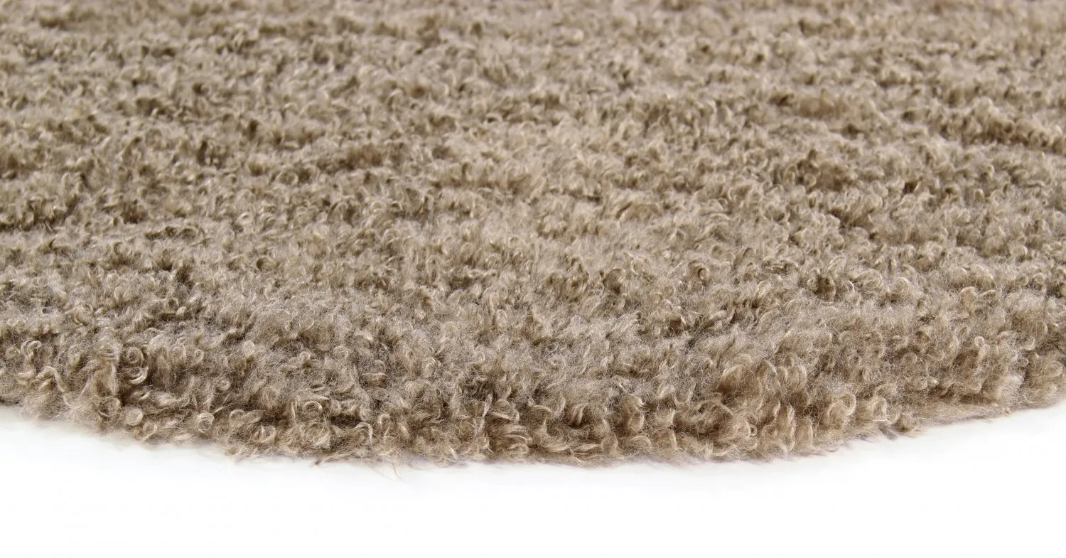 Tapetes redondos - Antuco (marrom)