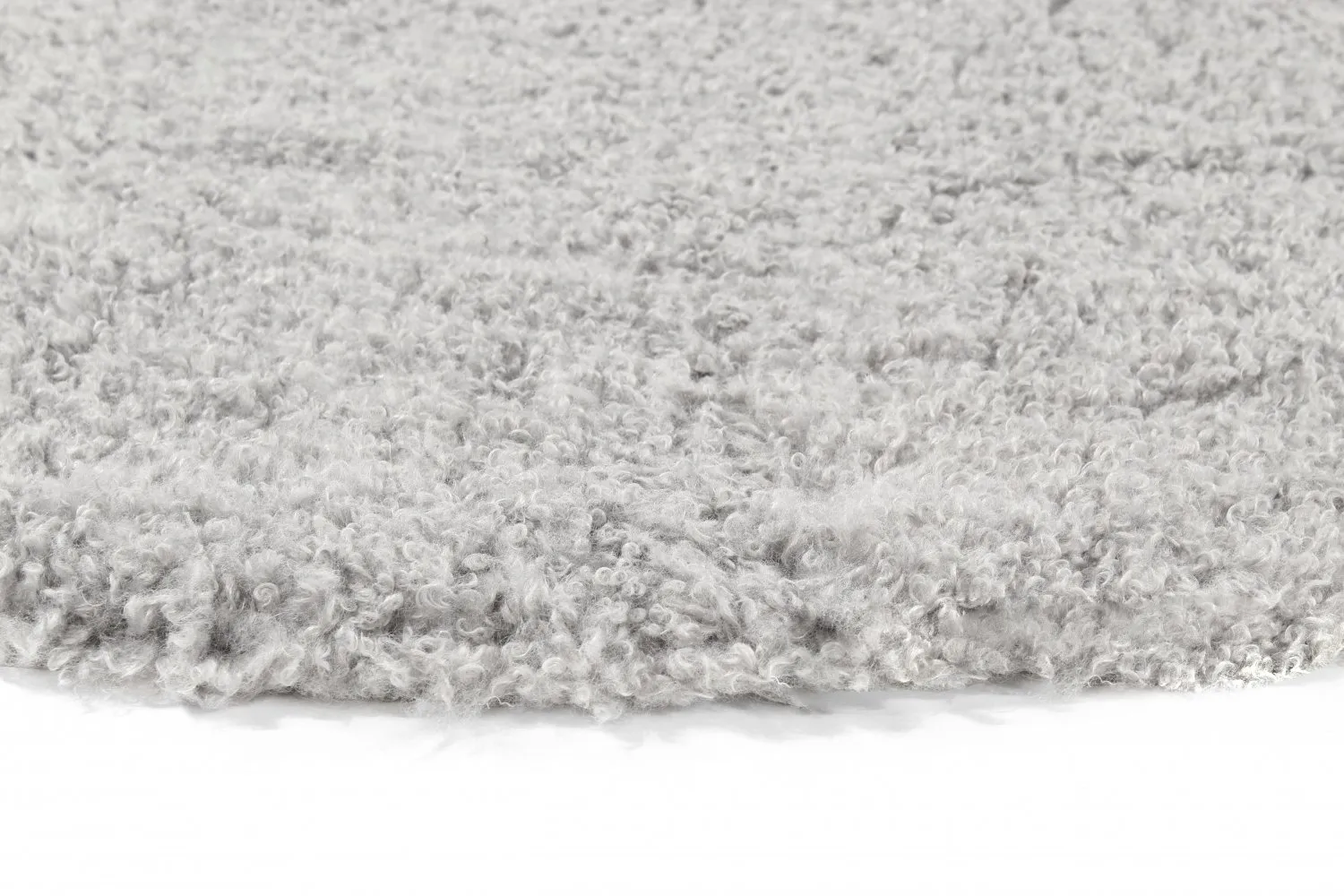 Tapetes redondos - Antuco (cinza claro)