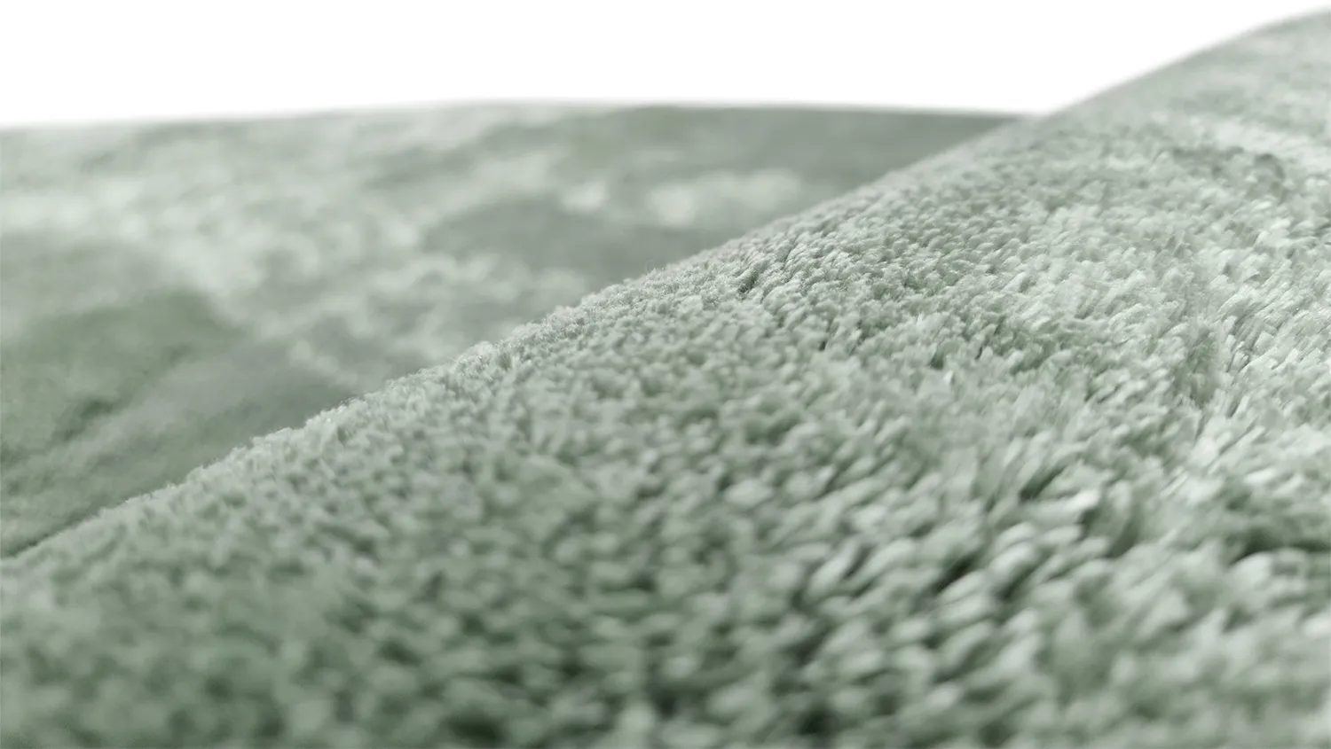 Tapetes redondos - Aranga Super Soft Fur (verde)