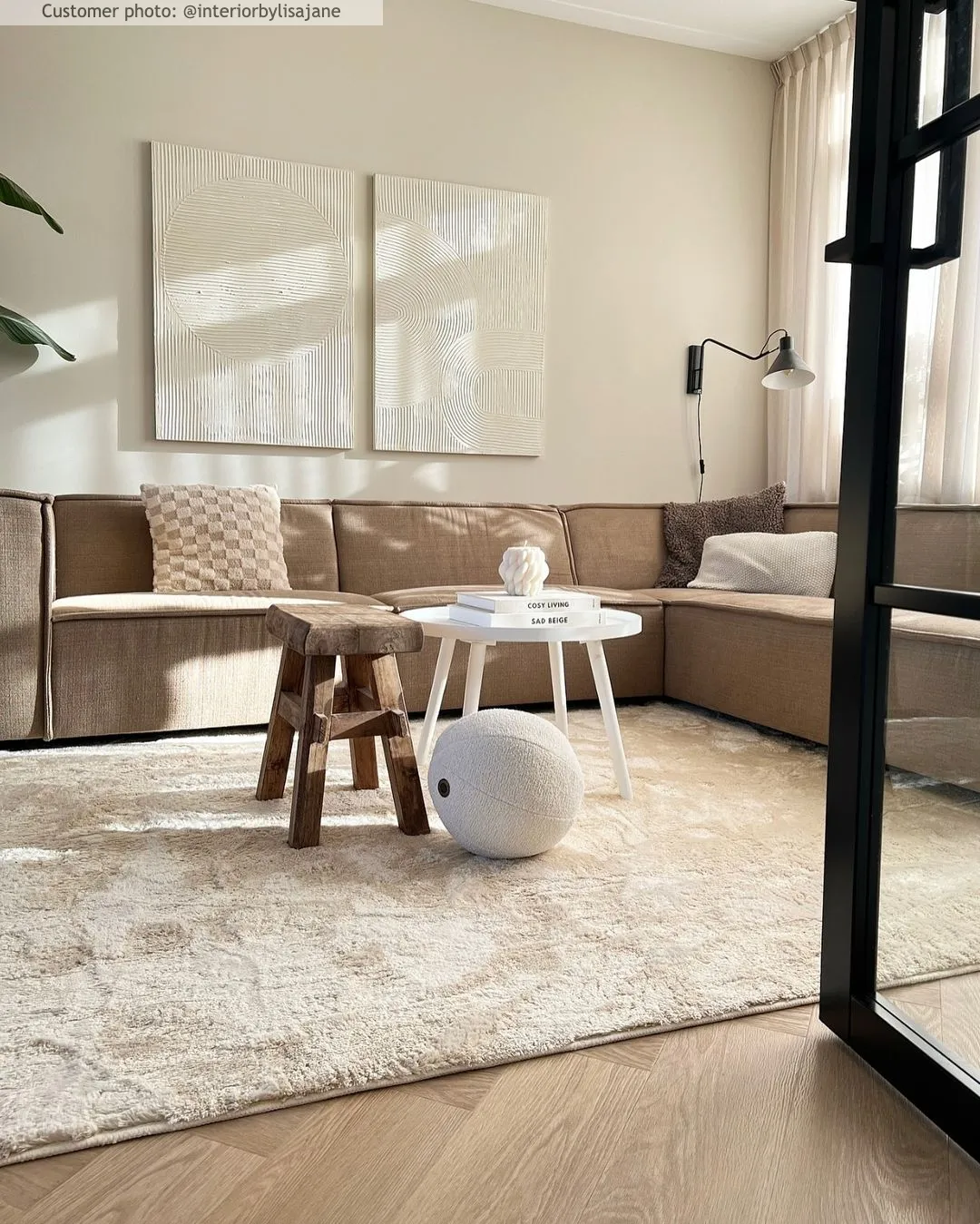 Tapetes felpudos - Aranga Super Soft Fur (bege)