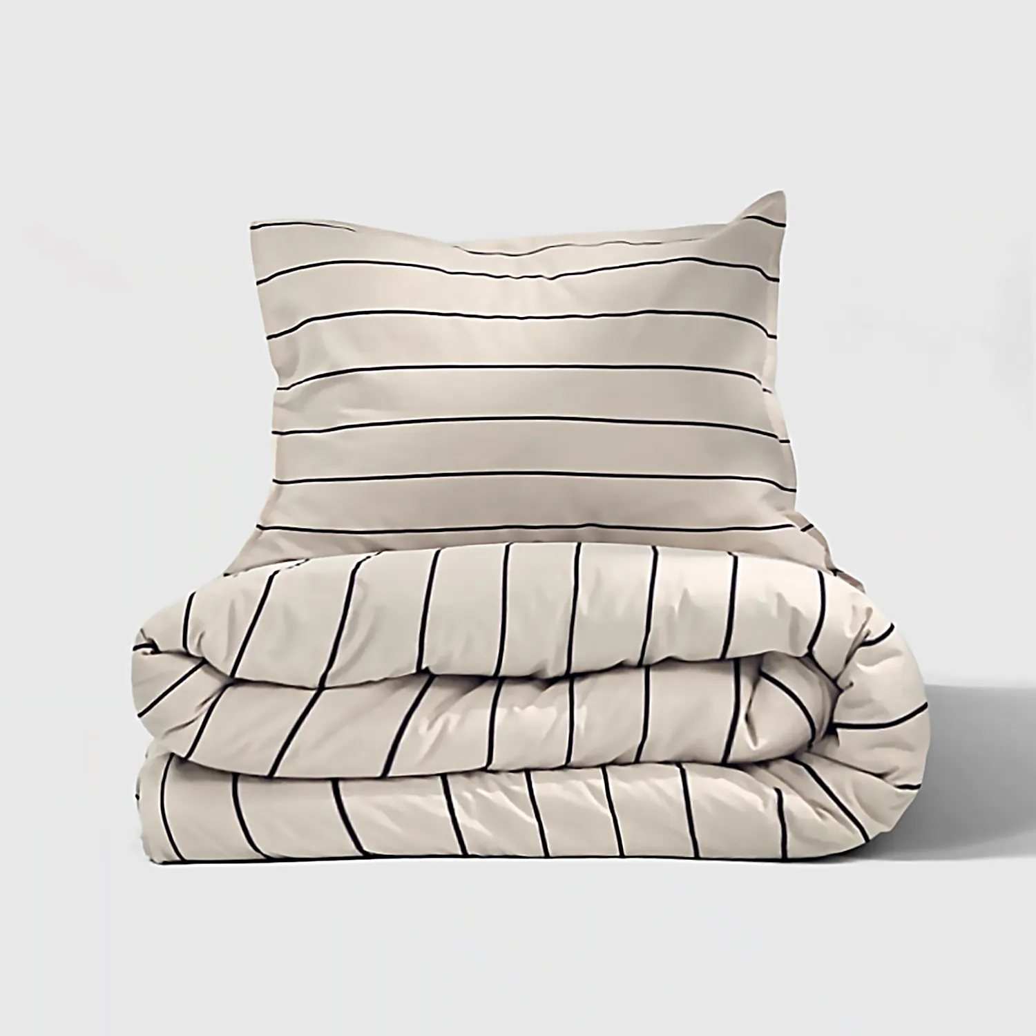Conjunto de capa de edredão - Ariadne (bege)