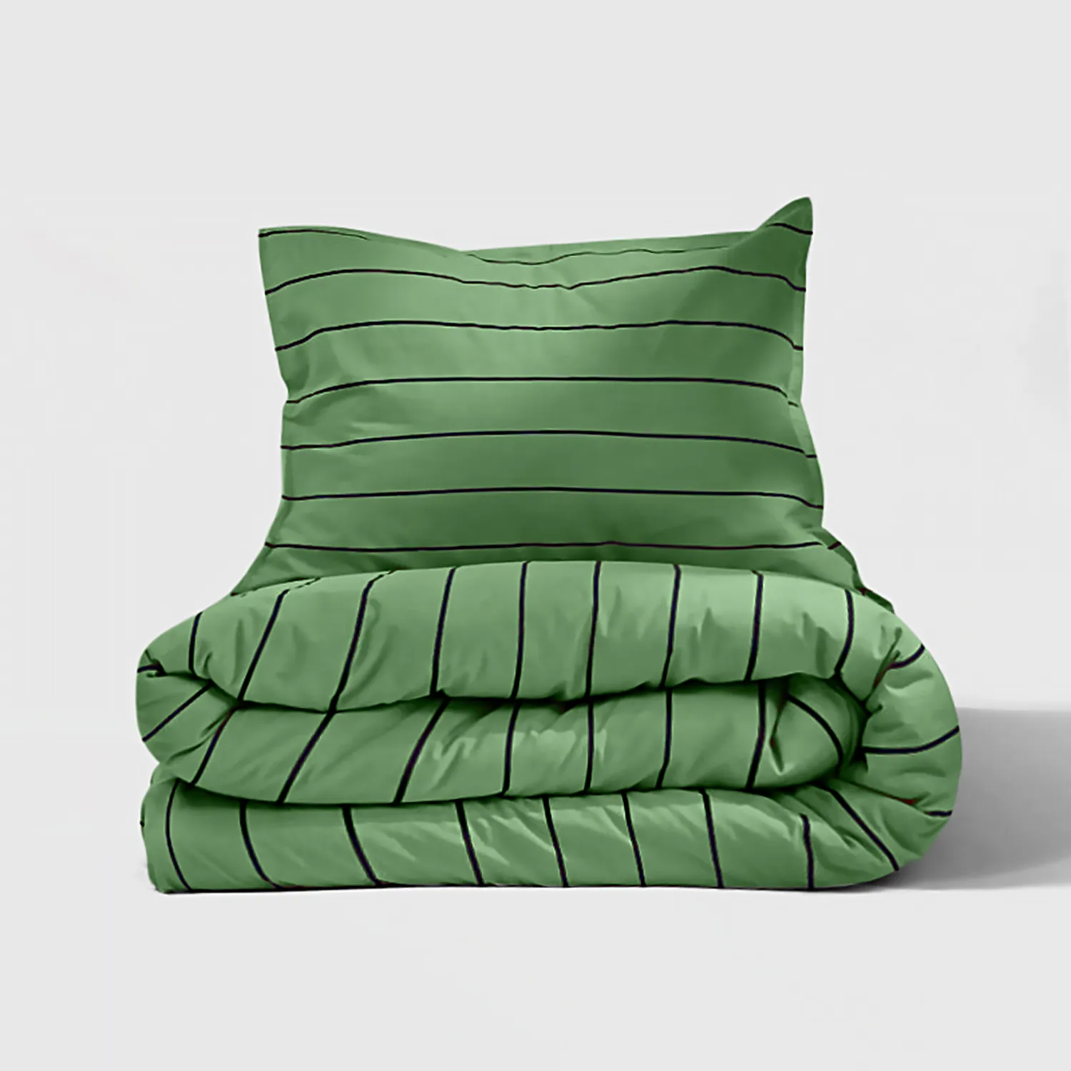 Conjunto de capa de edredão - Ariadne (verde)