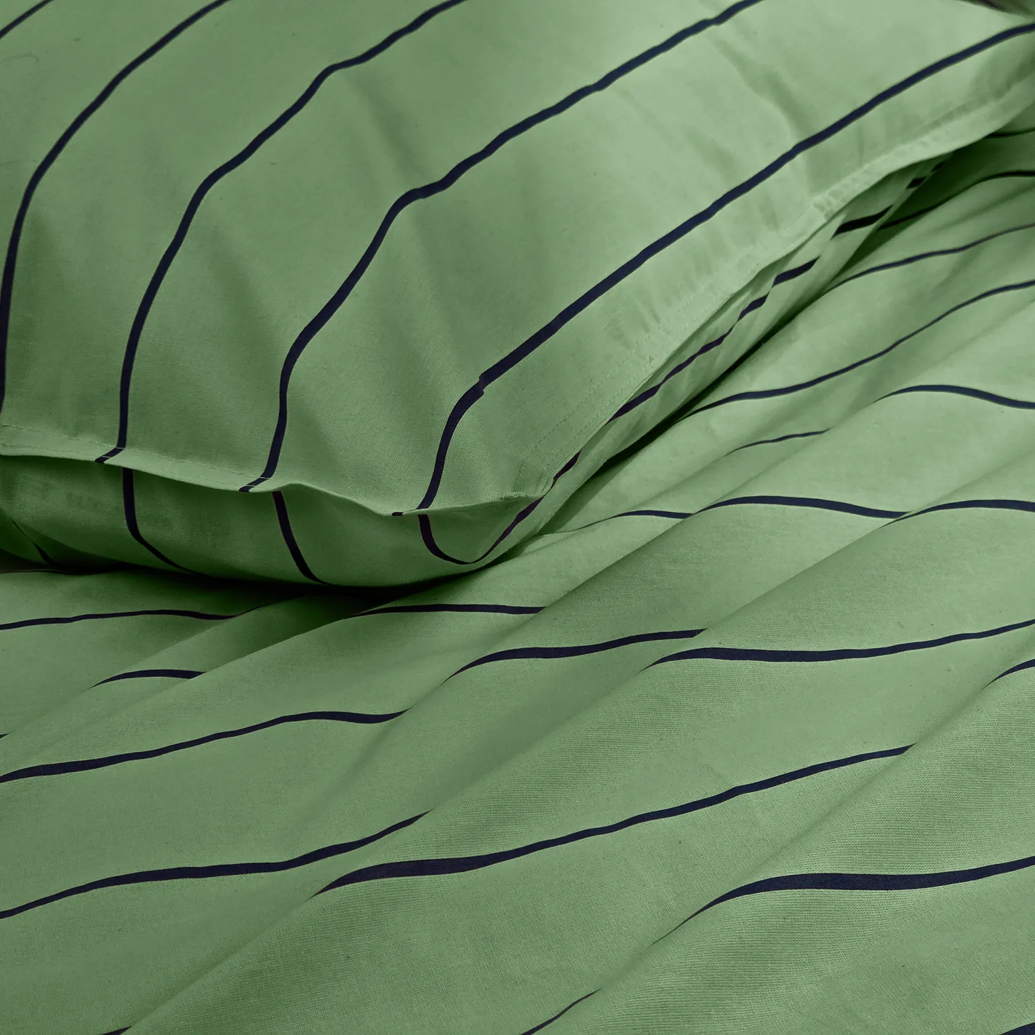 Conjunto de capa de edredão - Ariadne (verde)